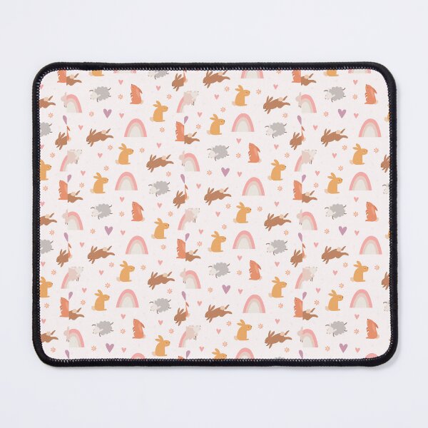Item preview, "Hoppy Hare Haven: Cute Pattern with Hares" designed and sold by hjian8219.