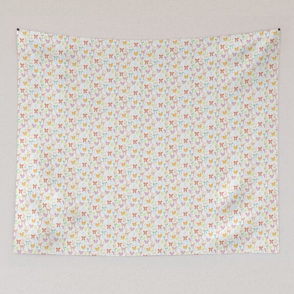 Item preview, Bow-tiful Botanicals: Cute Bows and Plants Pattern designed and sold by hjian8219.