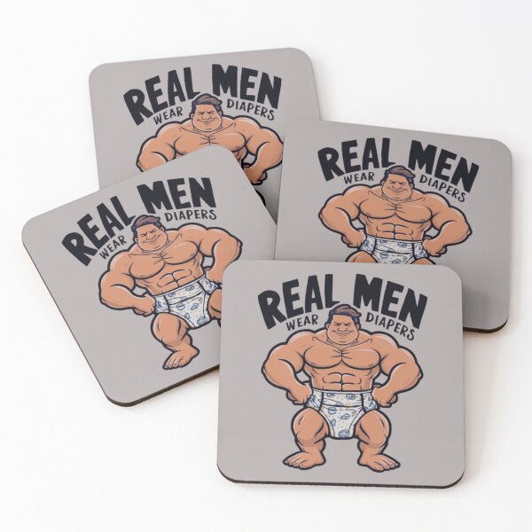 Item preview,  Real Men Wear Diapers designed and sold by artofProduct.