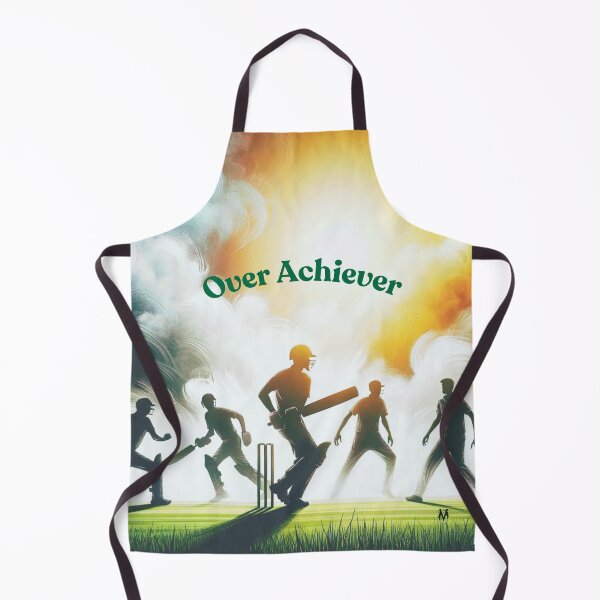 Item preview, Sunlit Cricket: Players in Grassy Field designed and sold by ValorVerse.