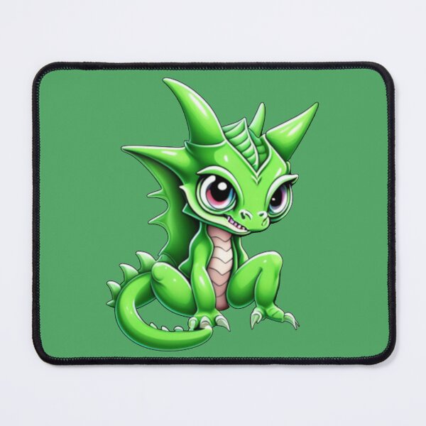 Item preview, Cute Kawaii Green Dragonling designed and sold by Jatwaa.