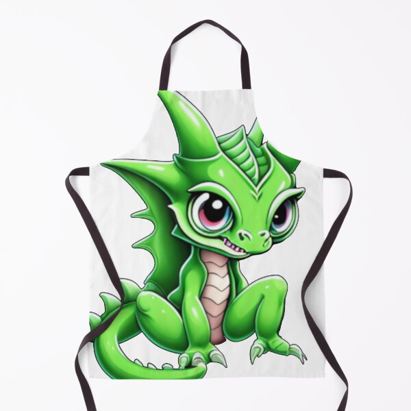 Item preview, Cute Kawaii Green Dragonling designed and sold by Jatwaa.