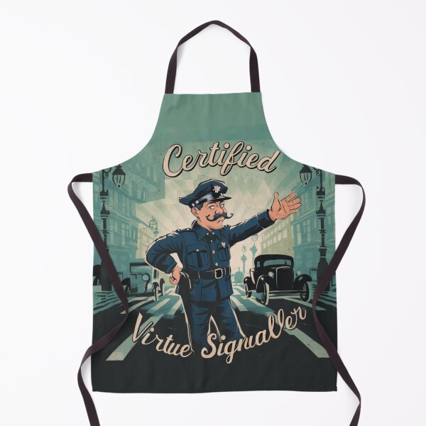 Item preview, Certified Virtue Signaller designed and sold by Flirt-Teez.