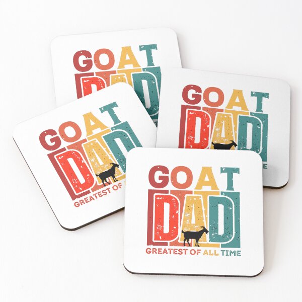 Item preview, Greatest Of All Time Goat Dad Funny Father's Day Gift designed and sold by R&BApparel.