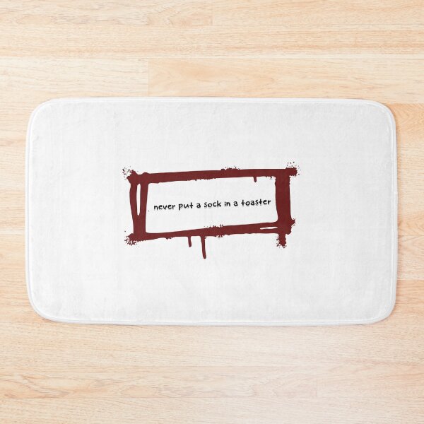 Item preview, Never put a sock in a toaster designed and sold by jademmm.