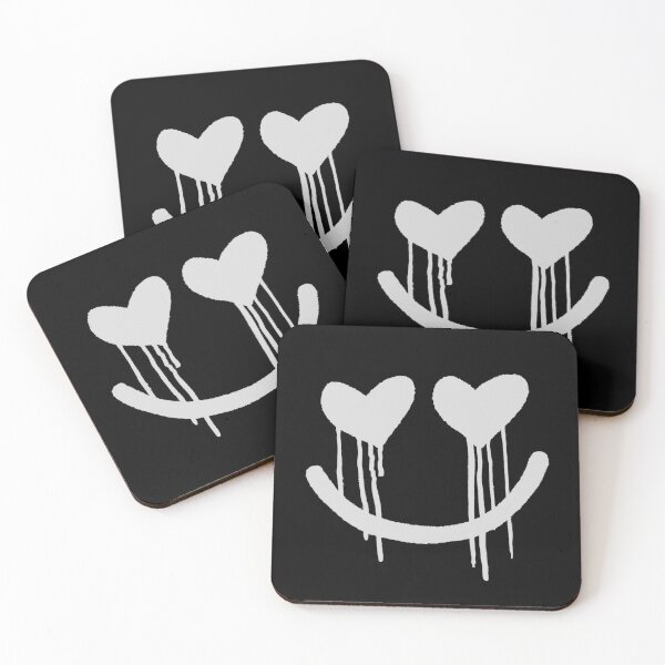 Item preview, Happy hearts white designed and sold by EveLMacDougall.