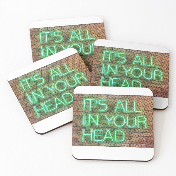 Item preview, It's All in Your Head Life Motivation Gym Workout Graphic designed and sold by socialarmour.