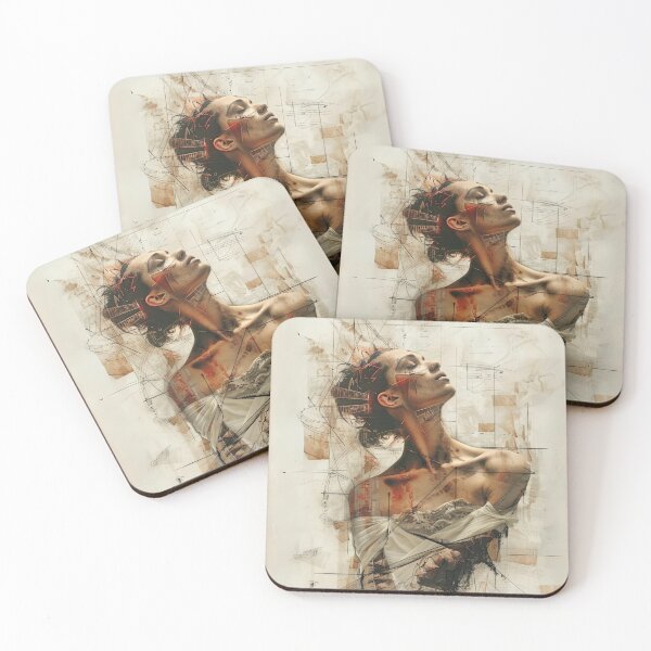 Item preview,  Woman In the Abstract Art designed and sold by Obsidian Ink by Wilshire.
