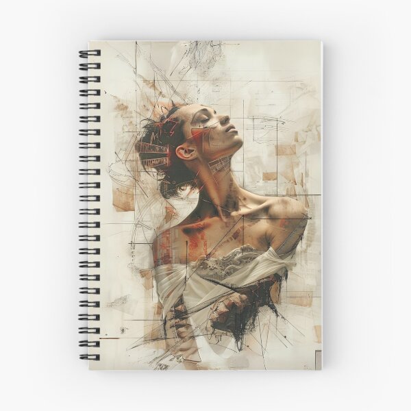 Item preview,  Woman In the Abstract Art designed and sold by Obsidian Ink by Wilshire.