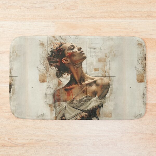 Item preview,  Woman In the Abstract Art designed and sold by Obsidian Ink by Wilshire.