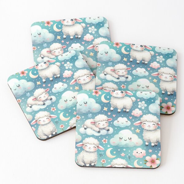 Item preview, Lambs on Clouds designed and sold by PassionforLove.