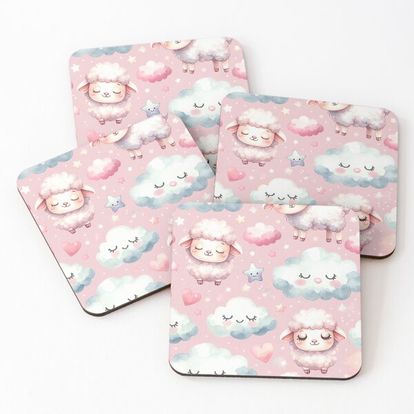 Item preview, Nighty Night Lambs on Clouds designed and sold by PassionforLove.