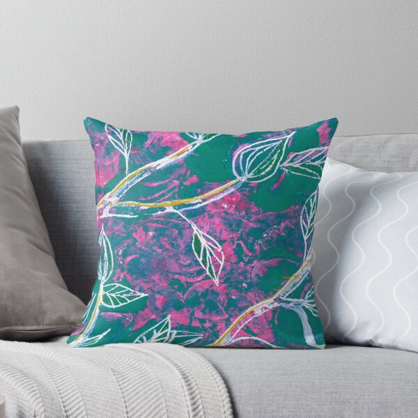 Item preview, Branches, Leaves and Pink Sky designed and sold by artofkathleen.