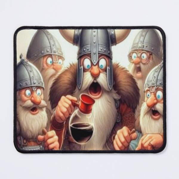 Item preview, #5 what if Vikings had discovered coffee designed and sold by Jonrir-Seidr.