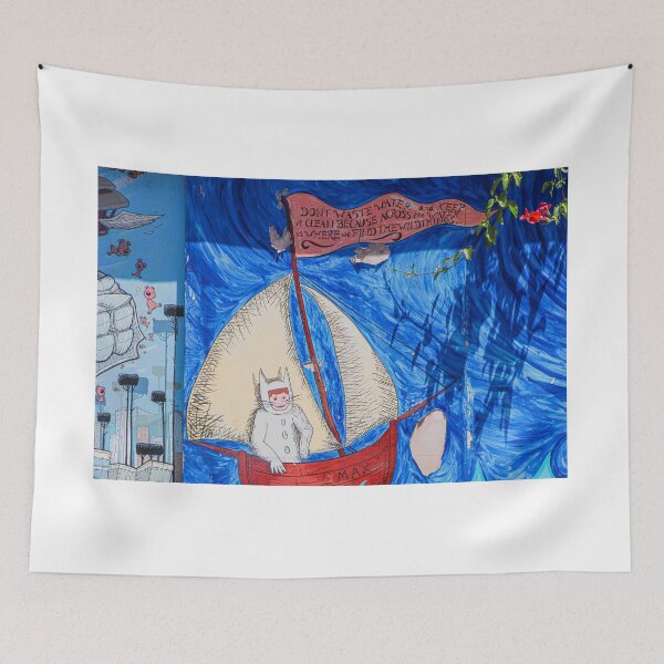 Item preview, Where the Wild Things Are - San Francisco Street Art designed and sold by bayviewmedia.
