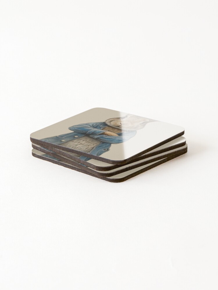 Thumbnail 4 of 5, Coasters (Set of 4), Peter Rabbit designed and sold by lapart.