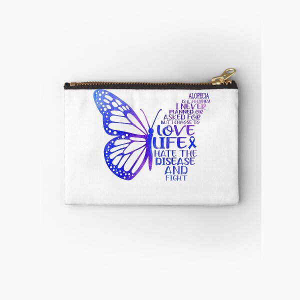 Item preview, Alopecia is a journey I NEVER planned or asked for but i choose to LIVE LIFE hate the disease and FIGHT designed and sold by KatMercerr.