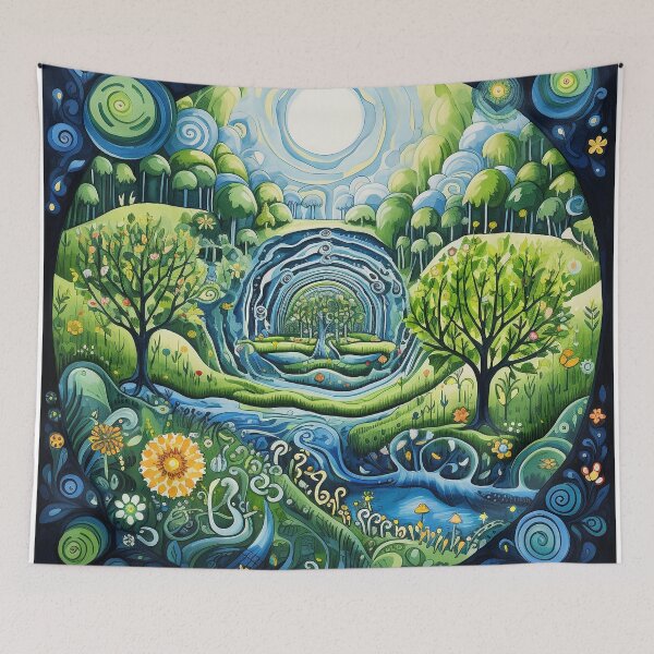 Item preview, Daloria - Spring Mandala (2/27) designed and sold by sabantha.