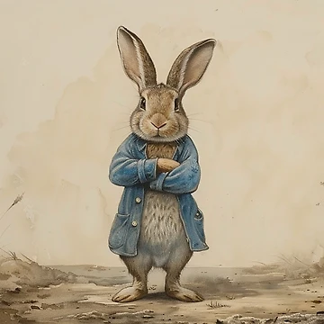 Artwork thumbnail, Peter Rabbit by lapart