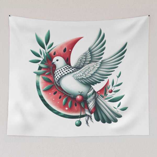 Item preview, Free Palestine Peace Dove designed and sold by piscininha.