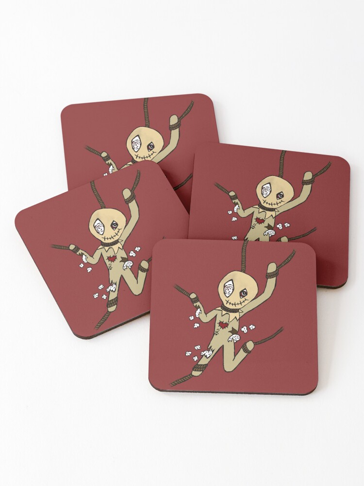 Thumbnail 1 of 5, Coasters (Set of 4), puppet designed and sold by ConfuzRandomly.