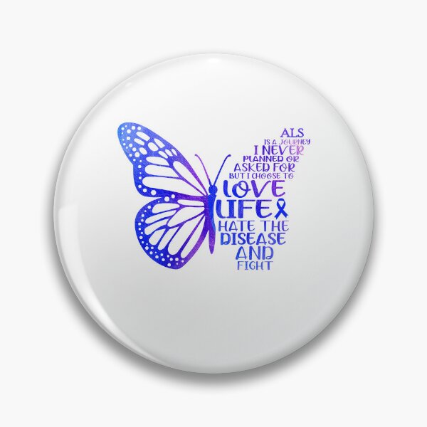 Item preview, ALS is a journey I NEVER planned or asked for but i choose to LIVE LIFE hate the disease and FIGHT designed and sold by KatMercerr.