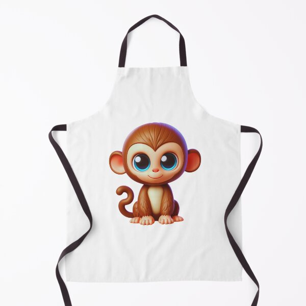 Item preview, "Playful Primate Pals: Cute Little Monkey Collection" designed and sold by JAMESAMORN.