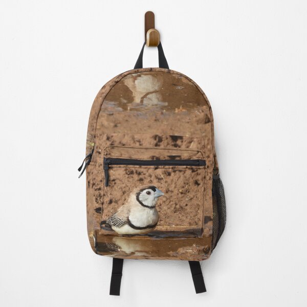 Item preview, Double-barred finches pair drinking in a puddle. designed and sold by Jenny Dyer.