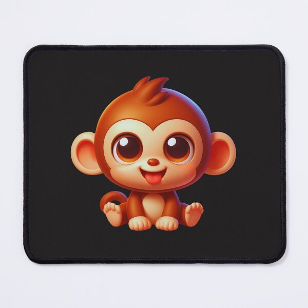 Item preview, "Mischievous Monkey Moments: Irresistible Sticker Set" designed and sold by JAMESAMORN.