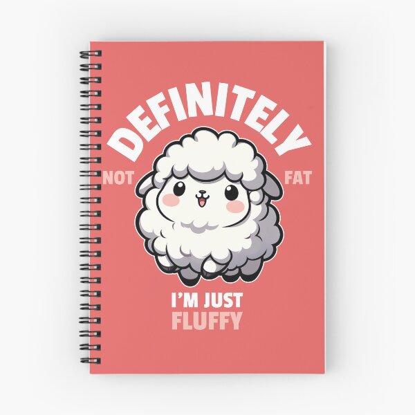 Item preview, Definitely Not Fat. I'm Just Fluffy designed and sold by The magic  Yellow bus.