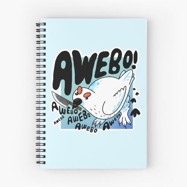 Item preview, Awebo! Ptarmigan Bird with Knife Meme designed and sold by narwhalwall.