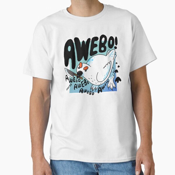 Item preview, Awebo! Ptarmigan Bird with Knife Meme designed and sold by narwhalwall.
