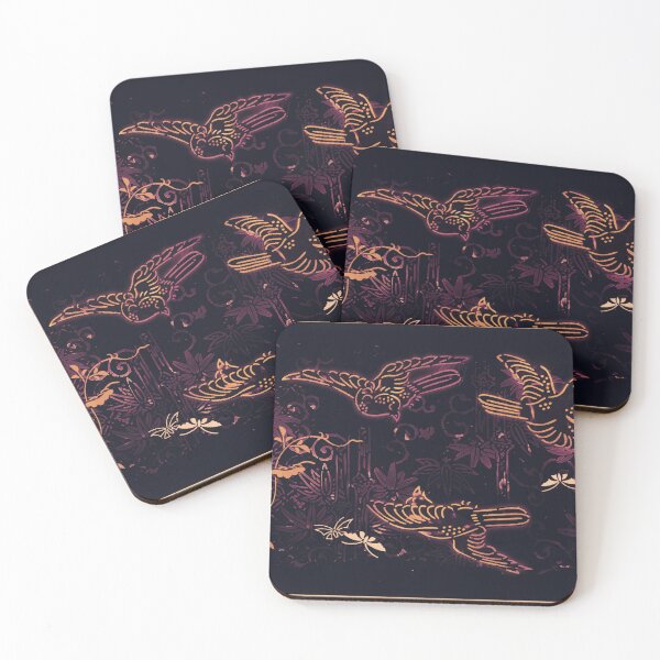 Item preview, Japanese Katagami Stencil Bird And Bamboo designed and sold by ChidoriVintage.