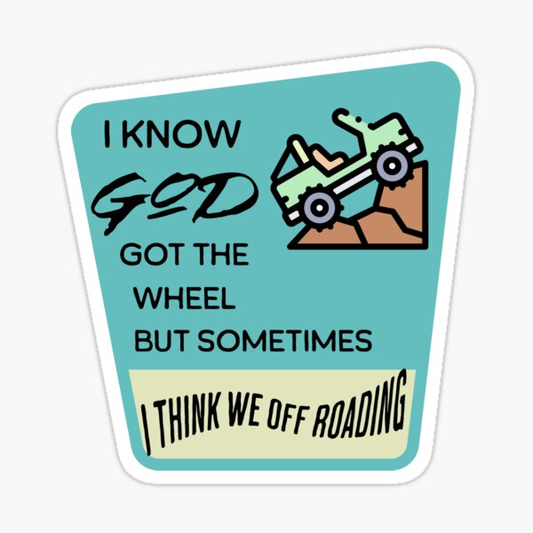 Item preview, I think we off roading designed and sold by StickerFunbyLH.