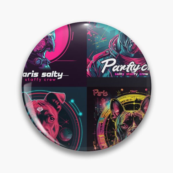 Item preview, paris crew cyber punk designed and sold by SaltyStaffyCrew.