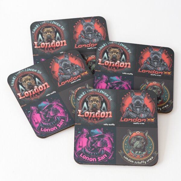 Item preview, london staffy dog designed and sold by SaltyStaffyCrew.