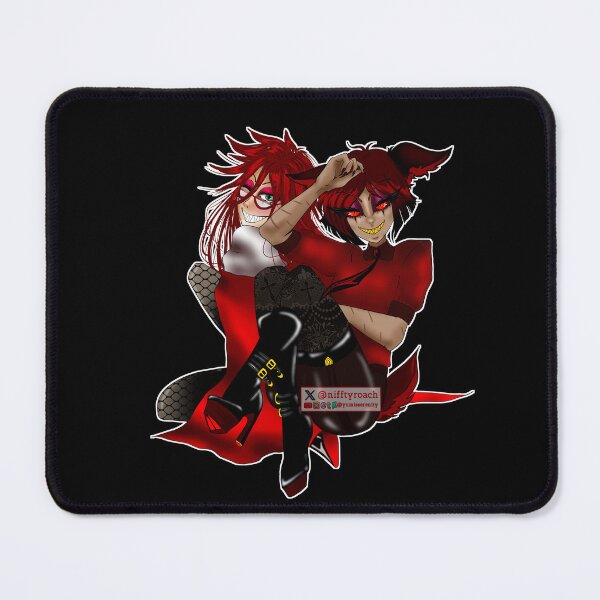 Item preview, Grell and Alastor designed and sold by YumisSerenity.