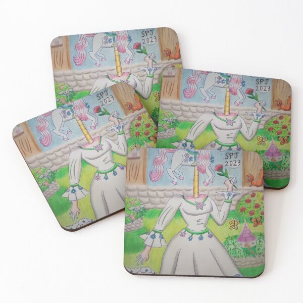 Item preview, Roseberry Carousel unicorn  designed and sold by Pegacoast66.