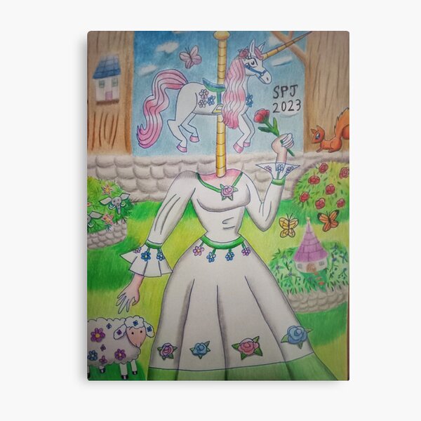 Item preview, Roseberry Carousel unicorn  designed and sold by Pegacoast66.