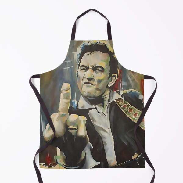 Item preview, Johnny Cash Middle Finger Watercolor Art designed and sold by Vicky021.