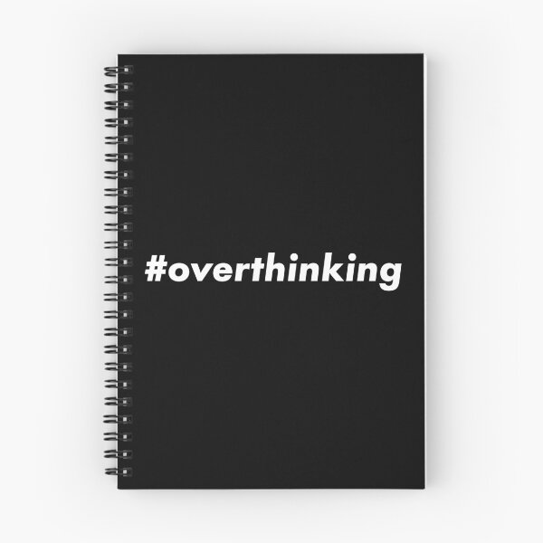 Item preview, #overthinking designed and sold by teesaurus.