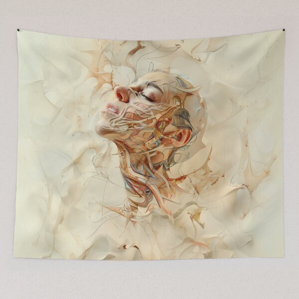 Item preview,  Women's Portrait  Abstract  Art designed and sold by Obsidian Ink by Wilshire.