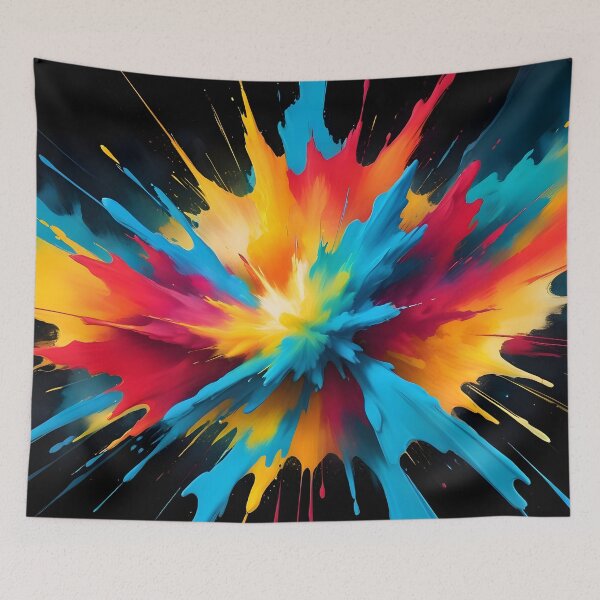 Item preview, Explosive Abstract Art Design designed and sold by papi1998.