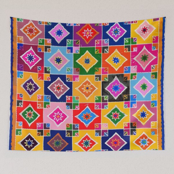 Item preview, Punjabi phulkari inspired pattern designed and sold by CulturalVibes.