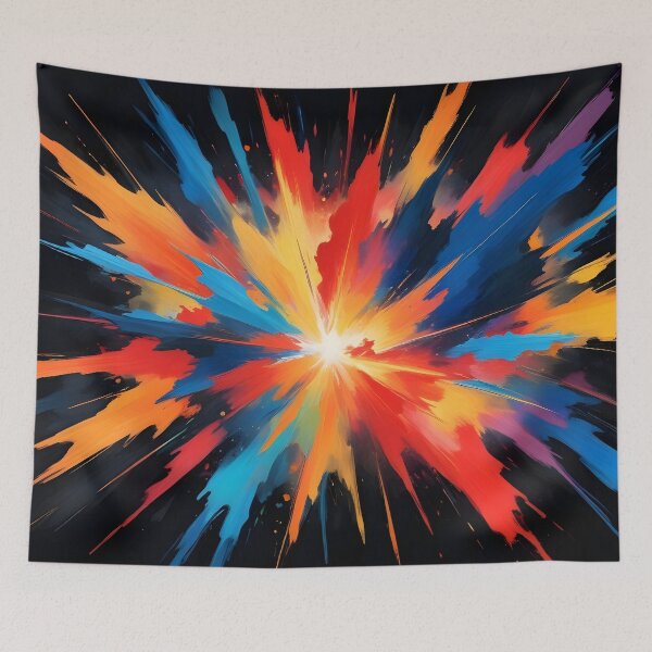 Item preview, Explosive Abstract Art Design designed and sold by papi1998.