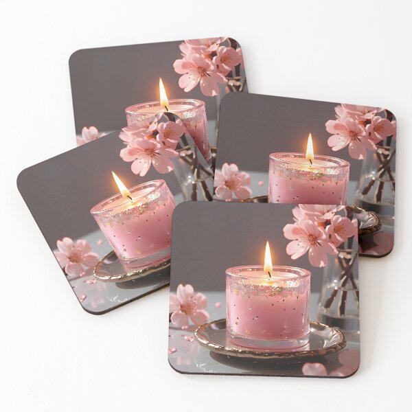 Item preview, Serenity in Bloom: Cherry Blossom Scented Candle designed and sold by Chaos  Criative.