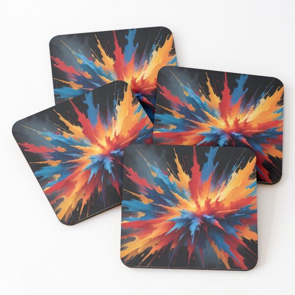 Item preview, Explosive Abstract Art Design designed and sold by papi1998.