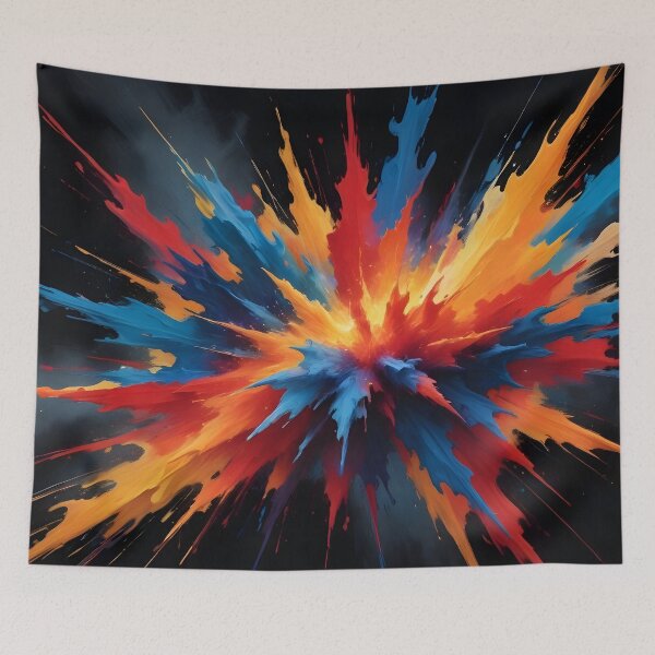 Item preview, Explosive Abstract Art Design designed and sold by papi1998.