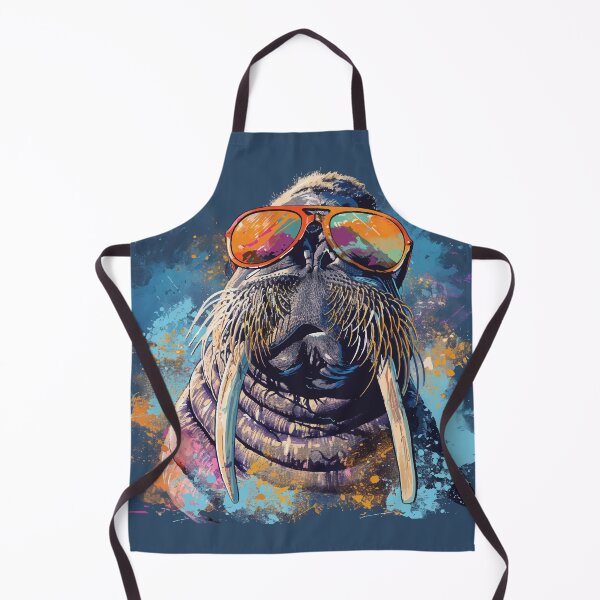 Item preview, Colorful/Colorful walrus with sunglasses 03 designed and sold by Batch-C91.