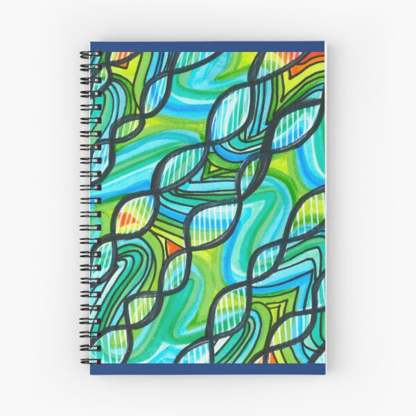 Item preview, Deoxyribonucleic Multicolored View designed and sold by artofkathleen.